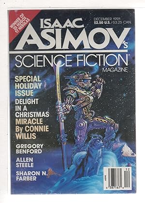 ISAAC ASIMOV'S SCIENCE FICTION MAGAZINE: Special Holiday Issue, December 1991. Volume 15, Number 14.