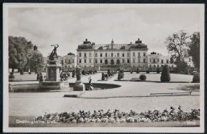 Drottningholms Slott Sweden Real Photo Postcard