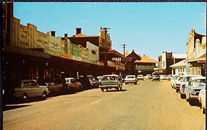 West Wyalong N.S.W. Australia Vintage View Postcard 1970