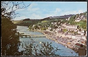 Looe Cornwall Postcard Vintage Views Town Bridge & East Looe
