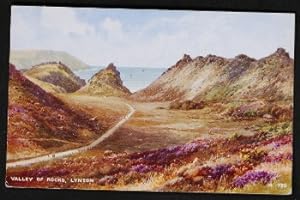 Lynton Devon Postcard From Watercolour By Brian Gerald
