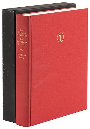 THE CRANACH PRESS of COUNT HARRY KESSLER - BOOKS AS WORKS OF ART / DAS BUCH ALS KUNSTWERK - DIE C...