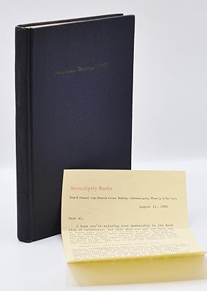 AMERICAN WRITING 1942. An Anthology and Yearbook of the American Non-Commercial Magazine