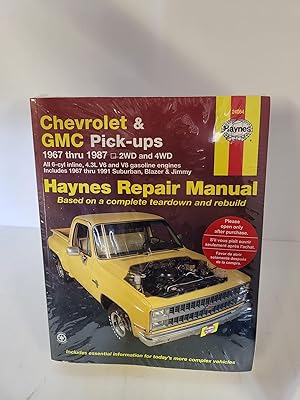 Chevrolet & GMC Pick-Ups 1967-1987 2WD & 4WD: All 6-cyl inline, 4.3L V6 and V8 Gasoline Engines I...