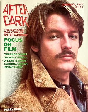 After Dark magazine January 1977 (Perry King cover)