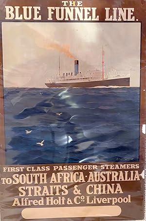 The Blue Funnel Line Poster