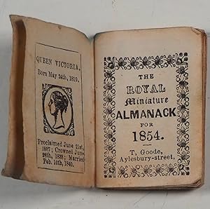 Royal Miniature Almanack for 1854. >>RARE MINIATURE ALMANAC<<