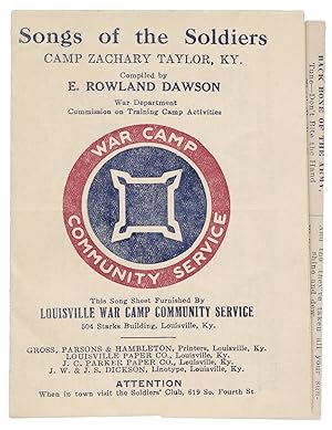 Songs of the Soldiers, Camp Zachary Taylor, Ky