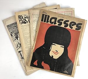 MAX EASTMAN PUBLICATION "THE MASSES" (x4 ISSUES) SOCIAL POLITICS