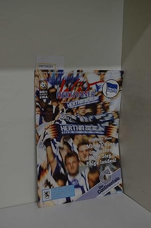 Wir Herthaner. Offizielles Stadionmagazin von Hertha BSC Saison 1997/98 8.November 1997 Heft 7