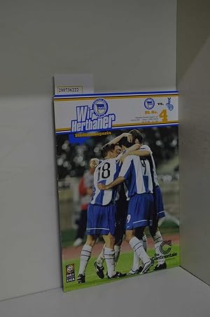 Wir Herthaner. Offizielles Stadionmagazin von Hertha BSC. Saison 1999/2000 02.10.99 No. 4