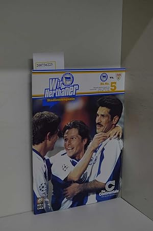 Wir Herthaner. Offizielles Stadionmagazin von Hertha BSC. Saison 1999/2000 02.10.99 No. 5