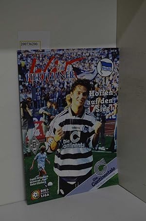 Wir Herthaner. Offizielles Stadionmagazin von Hertha BSC Saison 1997/98 10. August 1997 Heft 2