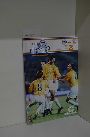Wir Herthaner. Offizielles Stadionmagazin von Hertha BSC. Saison 1999/2000 15.8.99 No. 2