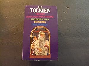 4 Book Set J.R.R. Tolkien pb 1982 Houghton Miflin Hobbit Series