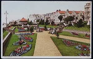 Clacton Essex Postcard Vintage View LOCAL PUBLISHER Sunken Gardens