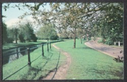 Enfield Middx Postcard Gentlemans Row