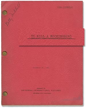 To Kill a Mockingbird (Original screenplay for the 1962 film)