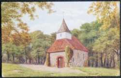 Lullington Church Postcard Vintage View