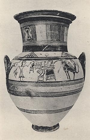 Cyprus Hubbard Amphora Antique Greek Pottery Museum Postcard
