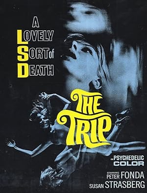 The Trip Peter Fonda Cult LSD Film Poster Art Postcard