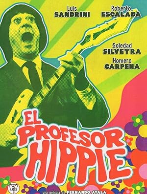 El Profesor Hippie Argentina Music Comedy Cult Film Postcard
