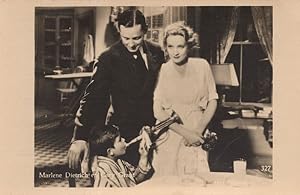Marlene Dietrich & Cary Grant Dutch Film Movie Old Postcard