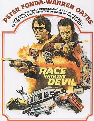 Peter Fonda Race With The Devil Film Movie Art Postcard
