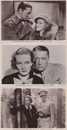 Marlene Dietrich Shanghai Express 3x Picturegoer Film Movie Postcard s