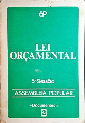 LEI ORÇAMENTAL.