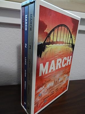 March (Trilogy Slipcase Set) March One, March Two, and March Three