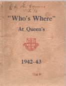 "Who's Where" at Queen's University 1942-43