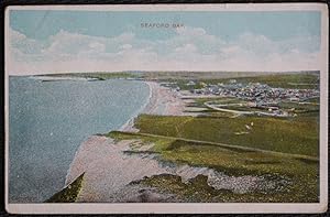 Seaford Bay Sussex Postcard Vintage View