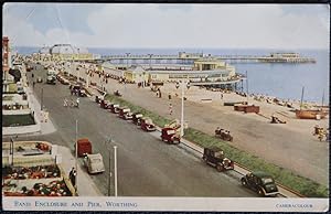 Wothing Sussex Vintage Postcard 1956 Pier Band Enclosure