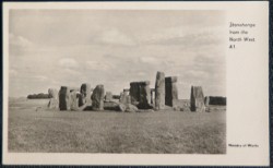 Stonehenge View From The North West A1 Published By Ministry Of Works