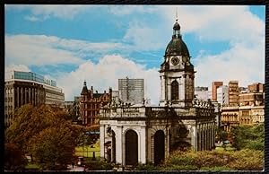 Birmingham Postcard 1976 St. Philip's Cathedral