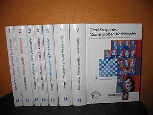 Meine großen Vorkämpfer: Die bedeutendsten Partien der Schachweltmeister: Band 1 bis 7. Band 1: W...