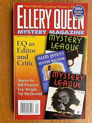 Ellery Queen Mystery Magazine March and April 2005