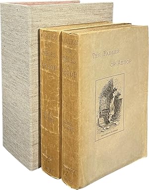 The Fables of Aesop (2 Vols); as First Printed by William Caxton in 1484 with Those of Avian, Alo...