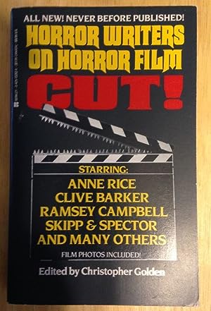 Cut! Horror Writers on Horror Film