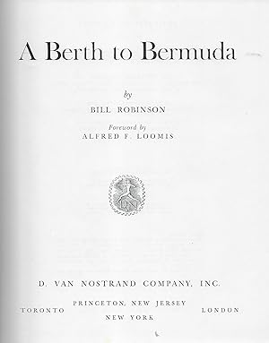 A BERTH TO BERMUDA