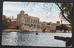 York Guildhall Vintage 1907 Postcard River Ouse
