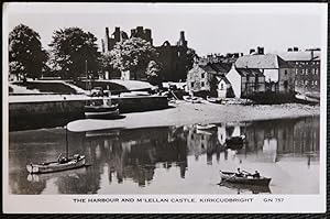 Kircudbright M'Lellan Castle Scotland Real Photo