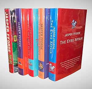 The Thursday Next Series 5 Book Set, All books Fine/Fine and Signed, Featuring "The Eyre Affair",...