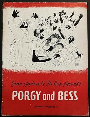 Souvenir Program from Gershwin's Porgy and Bess
