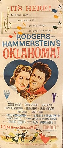 Oklahoma. Cinema poster