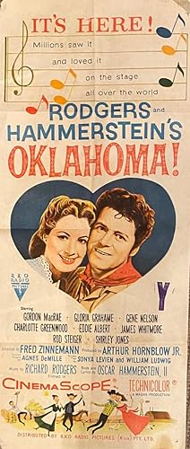 Oklahoma. Cinema poster