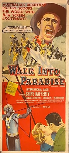 Walk into Paradise. Cinema poster