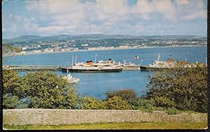 Douglas Isle Of Man Vintage 1964 Postcard Ferry Ships
