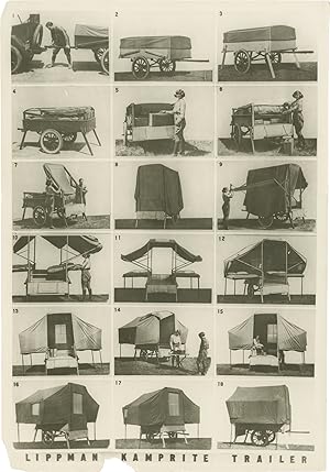 Lippman Kamprite Trailer (Retail display composite photograph, circa 1922)